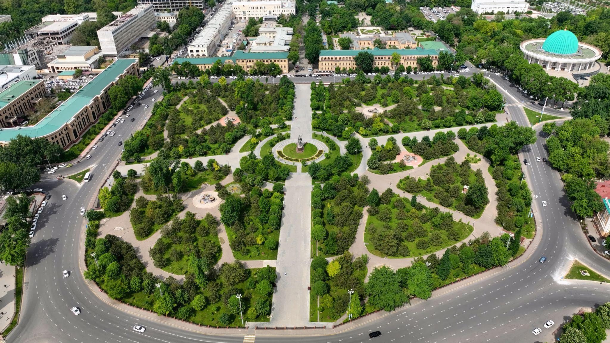 Tashkent City Skyline & Business District